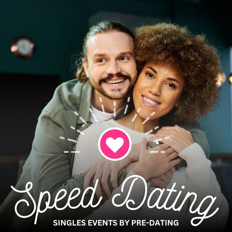 Sacramento attendees of Speed Dating in California enjoying the event!