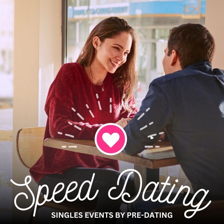 Sacramento attendees of Speed Dating in California enjoying the event!